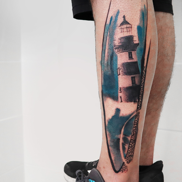 Lighthouse  tattoo